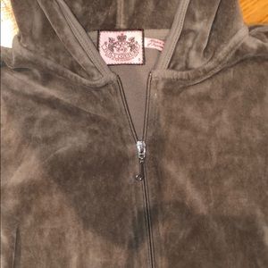 Juicy Couture velour hoodie
